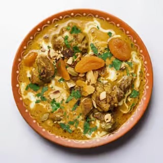 Apricot Lamb Korma.
