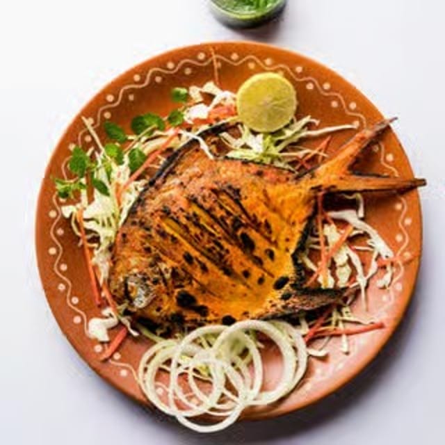 Tandoori Pomfret.