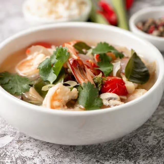 Hot & Sour Soup.