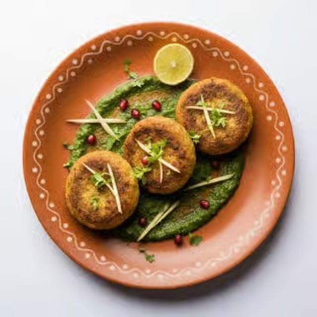Shami Chicken Kebab.